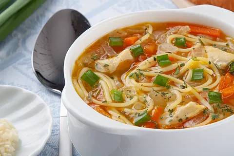 Куриная лапша