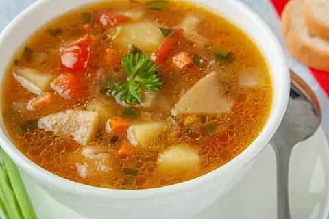 Суп из белых грибов